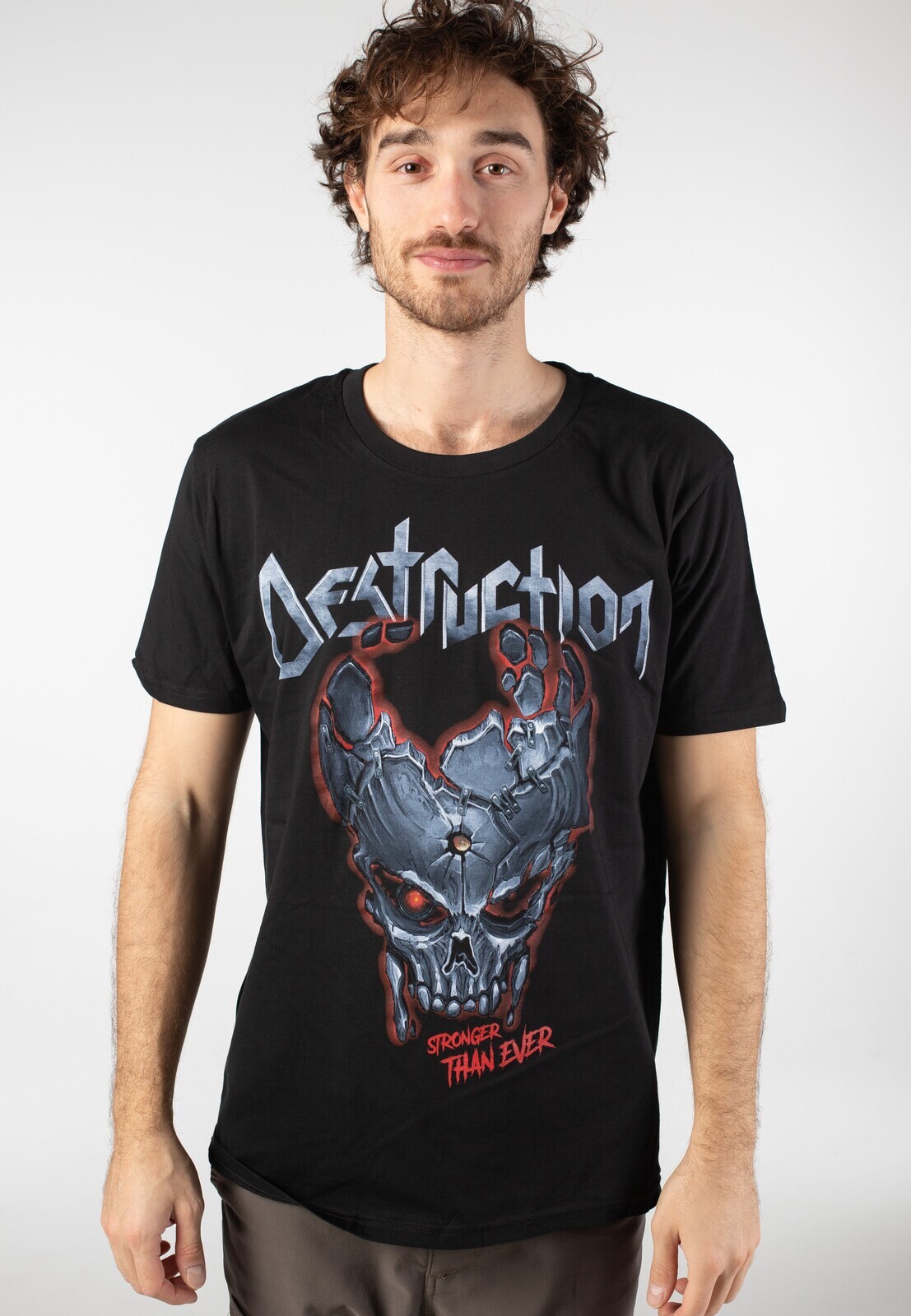 Destruction - New Skull - T-Shirt - black - L - Jersey