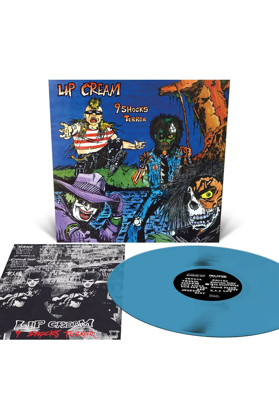 Lip Cream - 9 Shocks Terror Ltd. Royal Blue - Colored Vinyl
