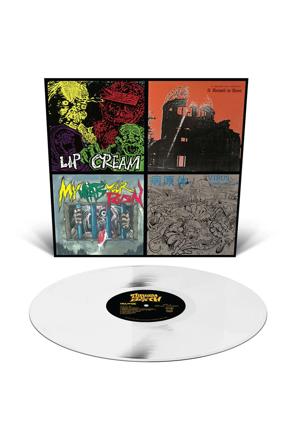 Lip Cream - Thrash Til Death Ltd. Milky Clear - Colored Vinyl