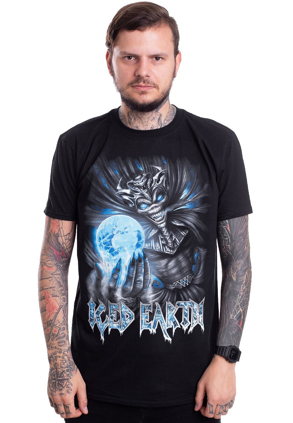 Iced Earth - 30th Anniversary - T-Shirt - black - L - 100% Cotton,Jersey