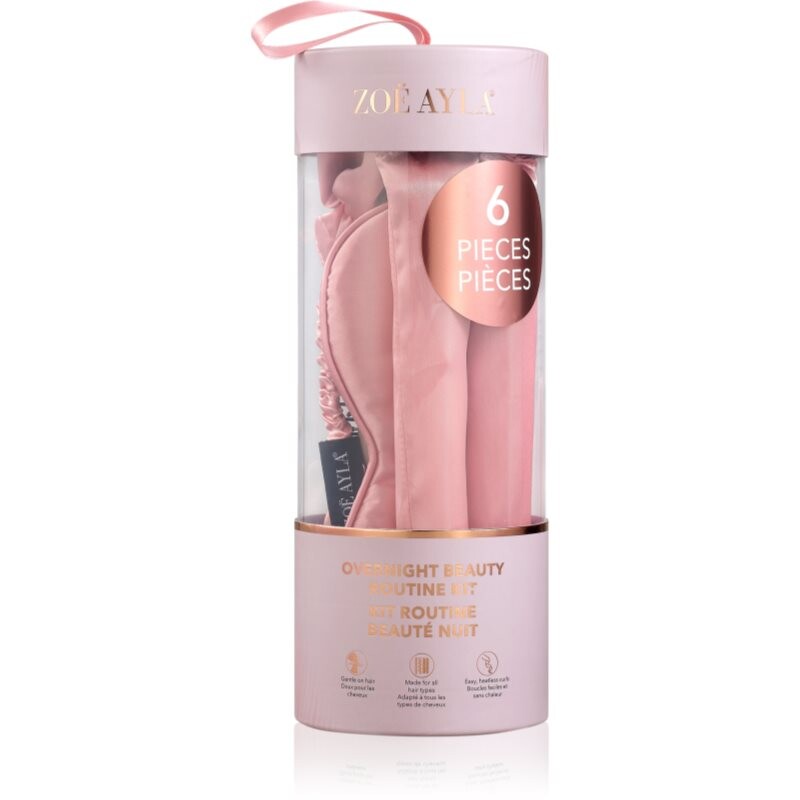 Zoë Ayla Overnight Beauty Routine Kit gift set for hair for women