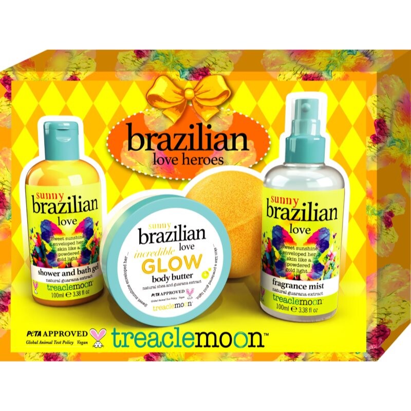 Treaclemoon Brazilian Love Heroes gift set for the body