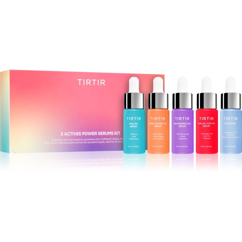 TIRTIR 5 Actives Power Serums Kit gift set for the perfect look