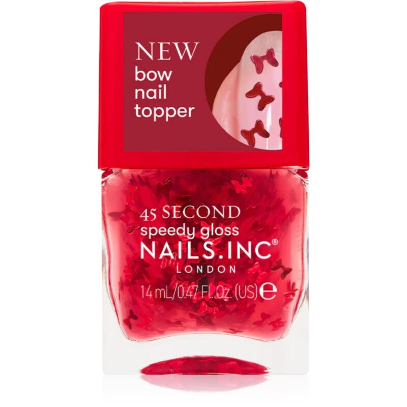Nails Inc. 45 Second Speedy Gloss quick-drying nail polish shade Bonnie 2x14 ml