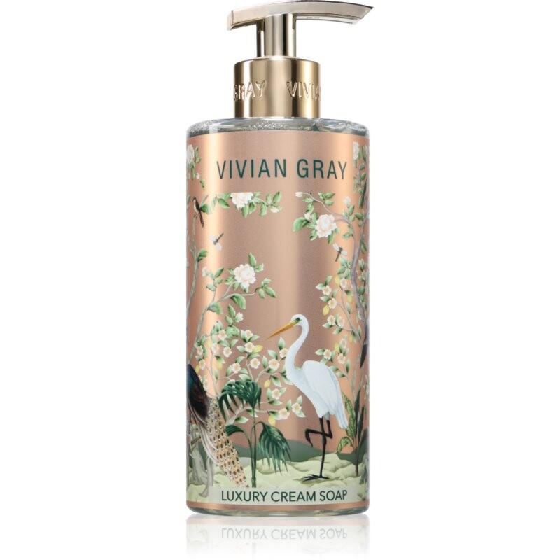 Vivian Gray Birds of Paradise liquid soap with pump fragrance Vanilla & Sandalwood 400 ml