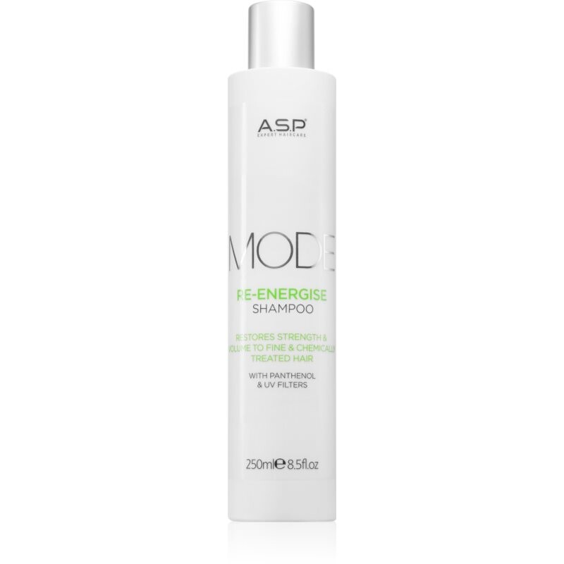 ASP MODE Re-Energise Shampoo energising shampoo for bleached, coloured and chemically treated hair 250 ml