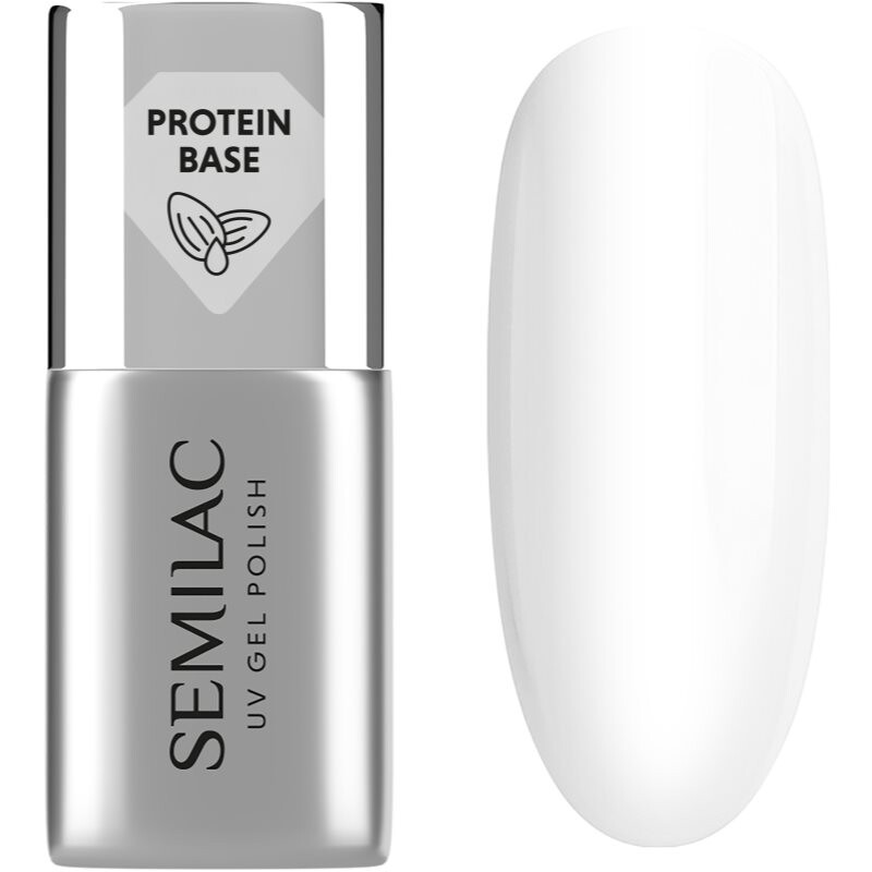 Semilac UV Hybrid Protein Extend Base lengthening gel nail polish 7 ml