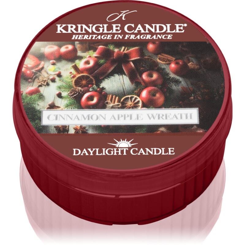 Kringle Candle Cinnamon Apple Wreath tealight candle 42 g