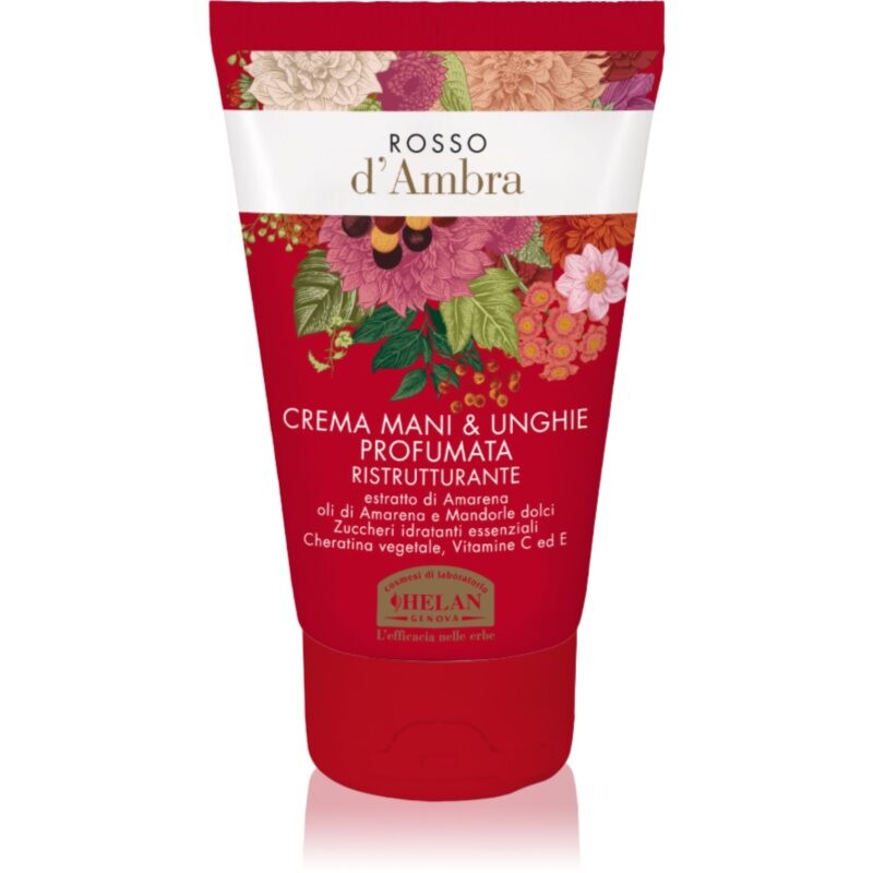 Helan Rosso d'Ambra Scented Hands & Nails Cream moisturising hand cream for women 50 ml