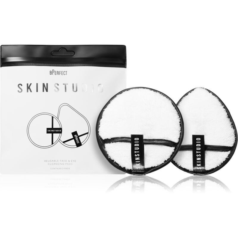 BPerfect Skin Studio Face & Eye Makeup Cleansing 2 Pads washable cotton pads 2 pc