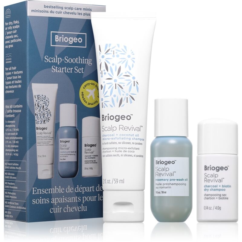 Briogeo Scalp-Soothing Starter Set gift set for hair for women