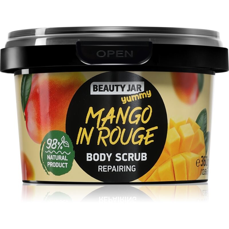 Beauty Jar Yummy Mango in Rouge body scrub 360 g