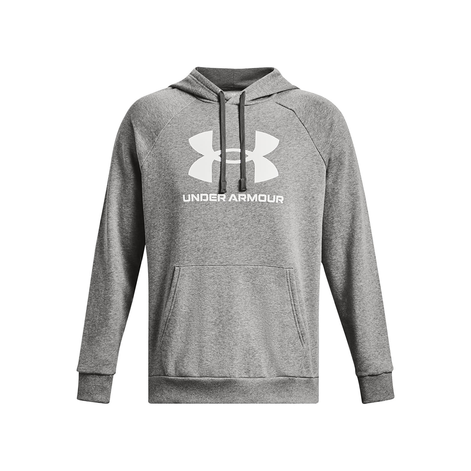 Sweatshirt Under Armour Rival Fleece Logo Hoodie Gray L