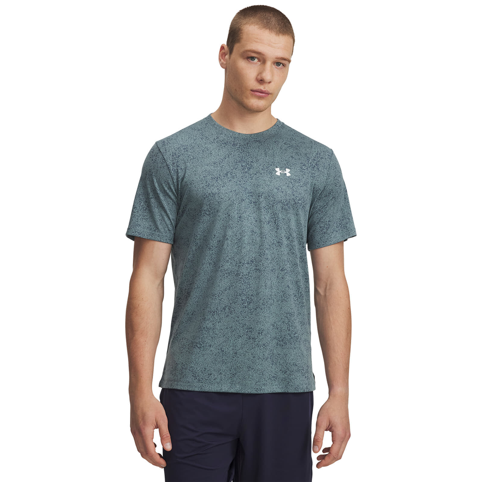 T-shirt Under Armour Tech Tee Pixelate Blue S