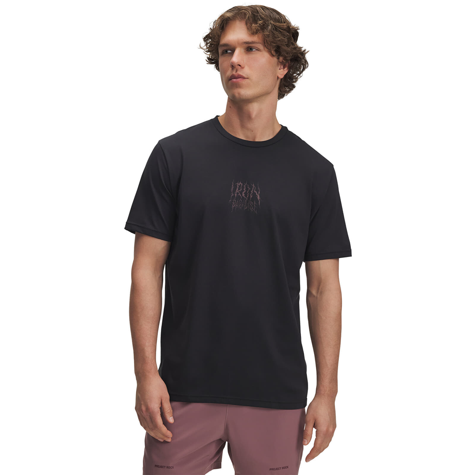 T-shirt Under Armour Pjt Rck Q3 SS T-Shirt 2 Black M