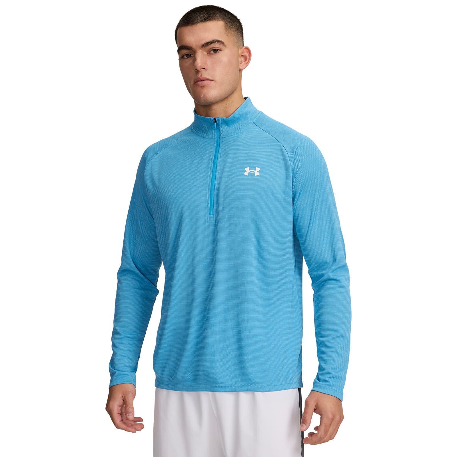 Sweatshirt Under Armour Tech Textured 1/2 Zip Blue M