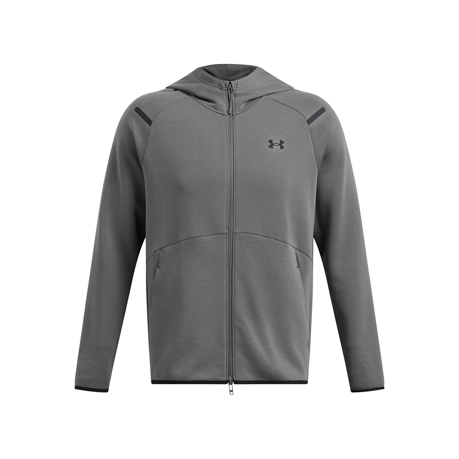 Sweatshirt Under Armour Unstoppable Flc Fz Hoodie Eu Gray XXXL