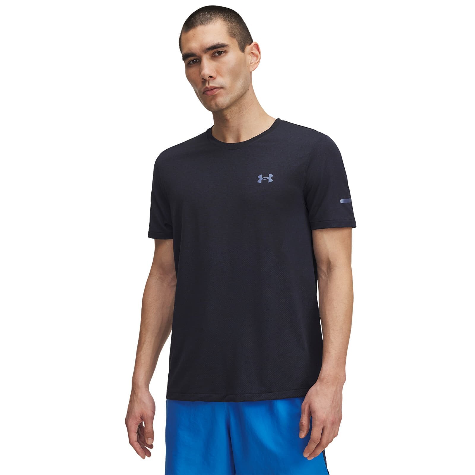 T-shirt Under Armour Seamless Stride SS T-Shirt Blue M