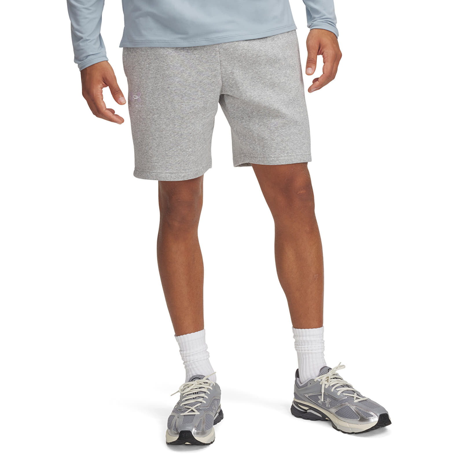 Shorts Under Armour Icon Fleece Short Gray S