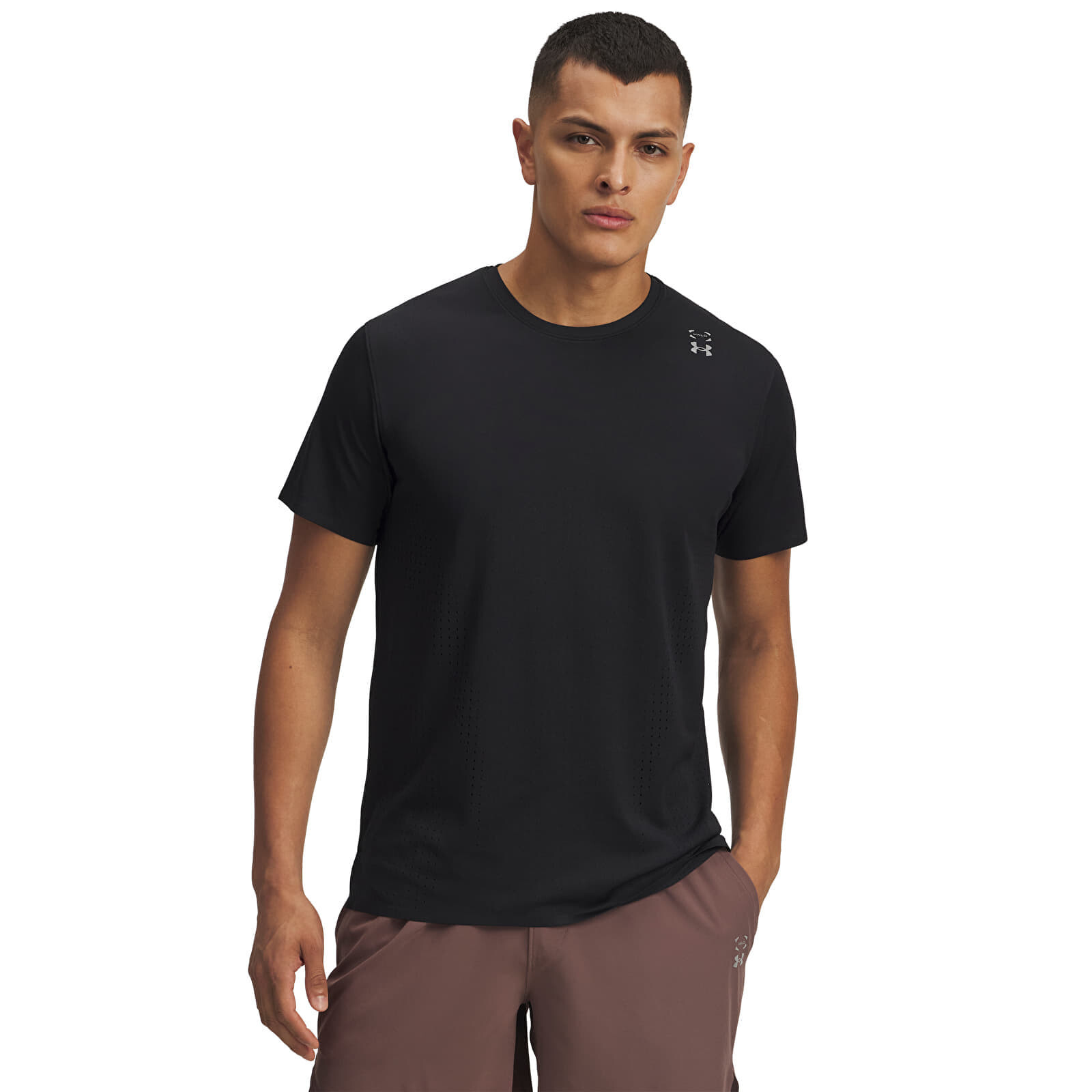 T-shirt Under Armour Halo Vent SS T-Shirt Black XXL
