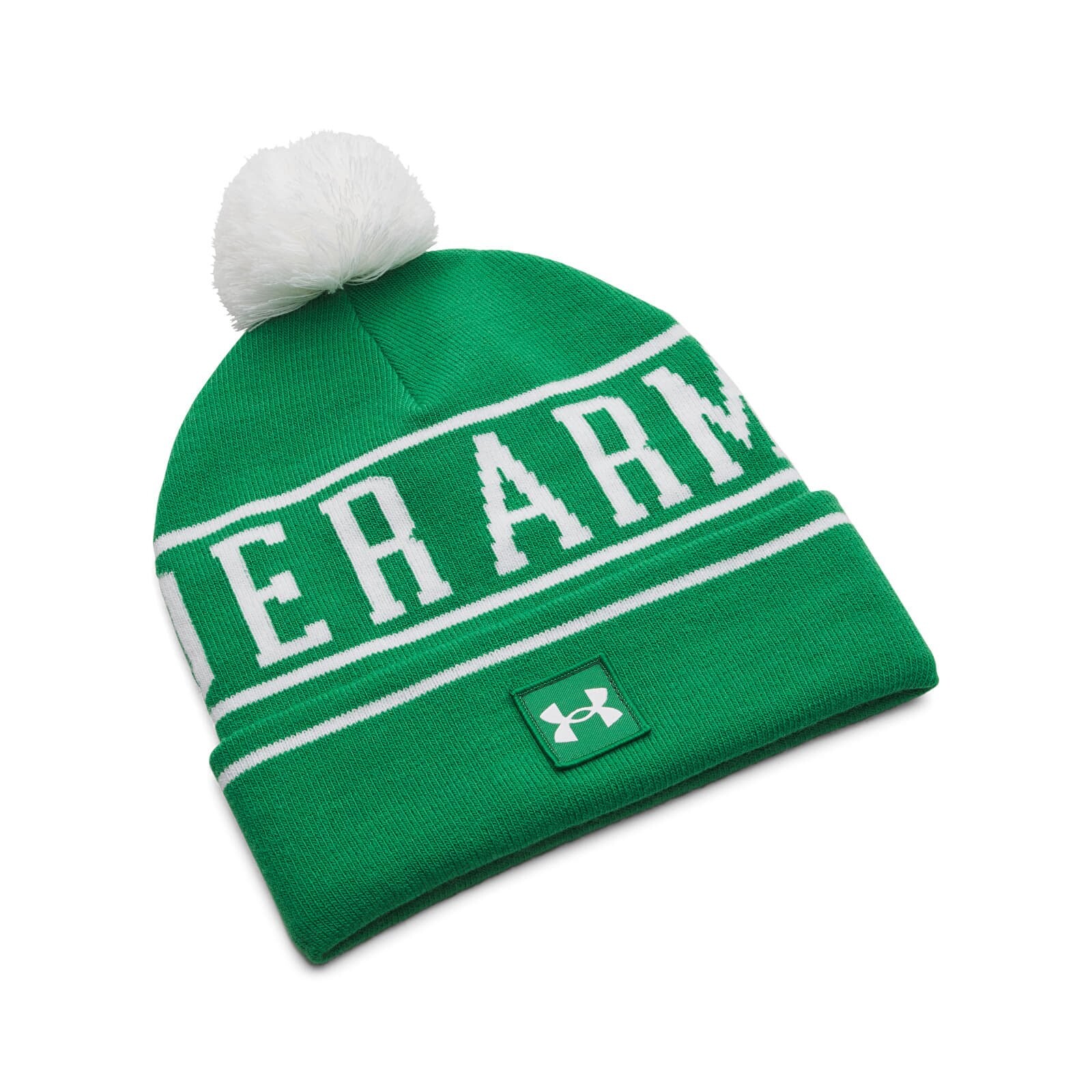 Under Armour M Halftime Pom Beanie Green Universal