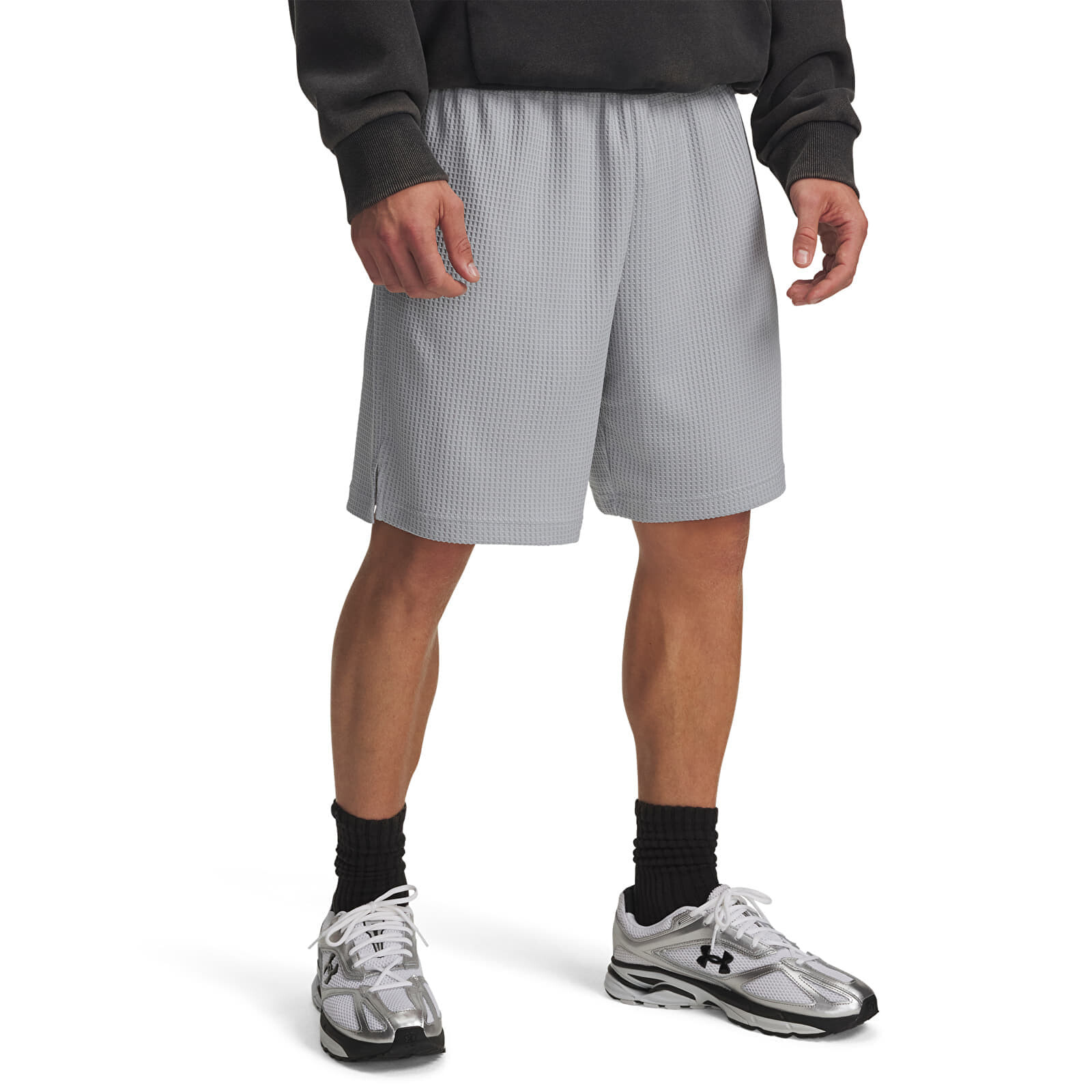 Shorts Under Armour Rival Waffle Short Gray L