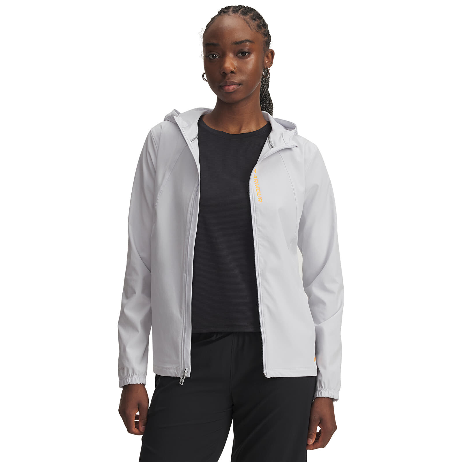 Sweatshirt Under Armour Outrun The Storm Jacket Gray M