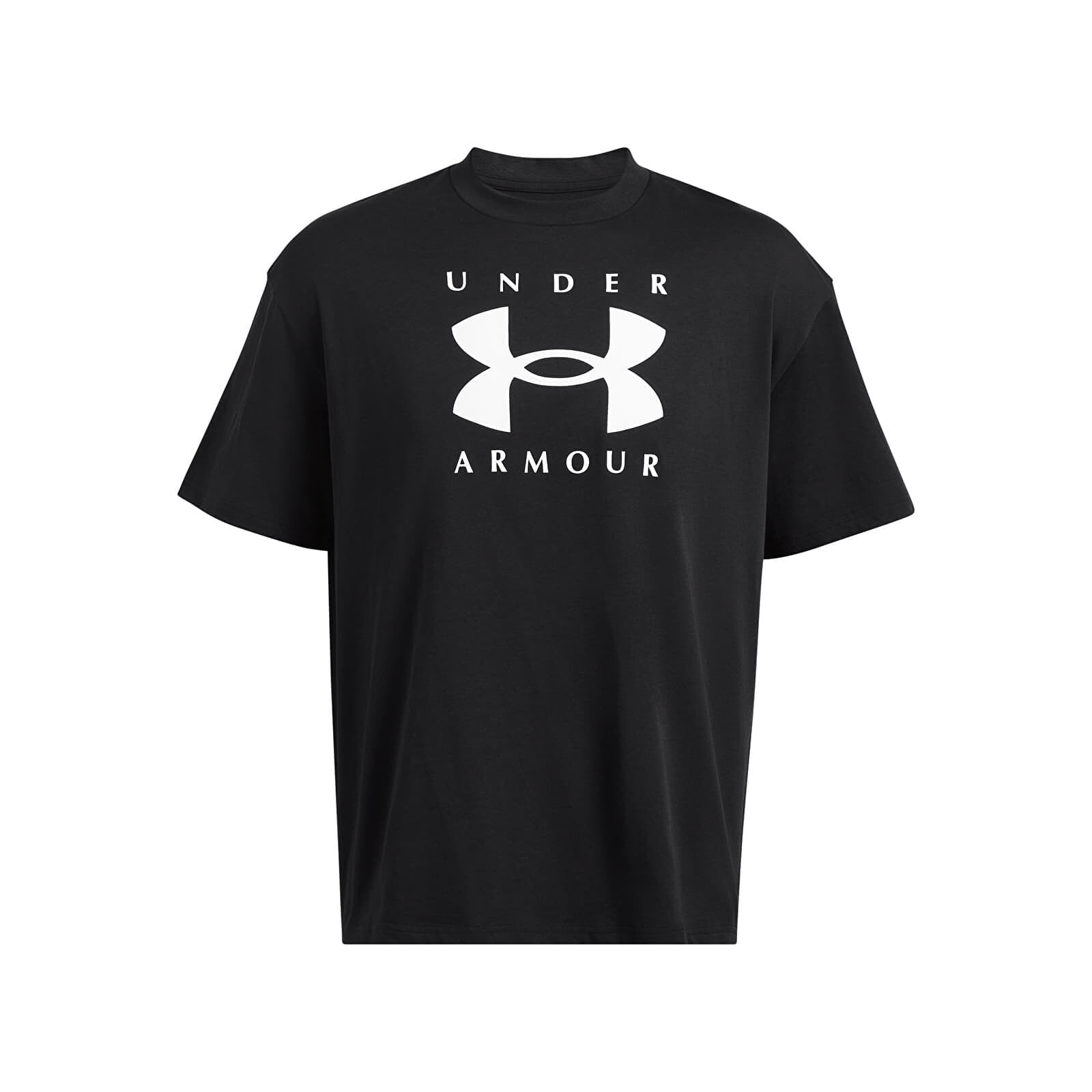 T-shirt Under Armour M Hw Os Branded SS T-Shirt Black XXL