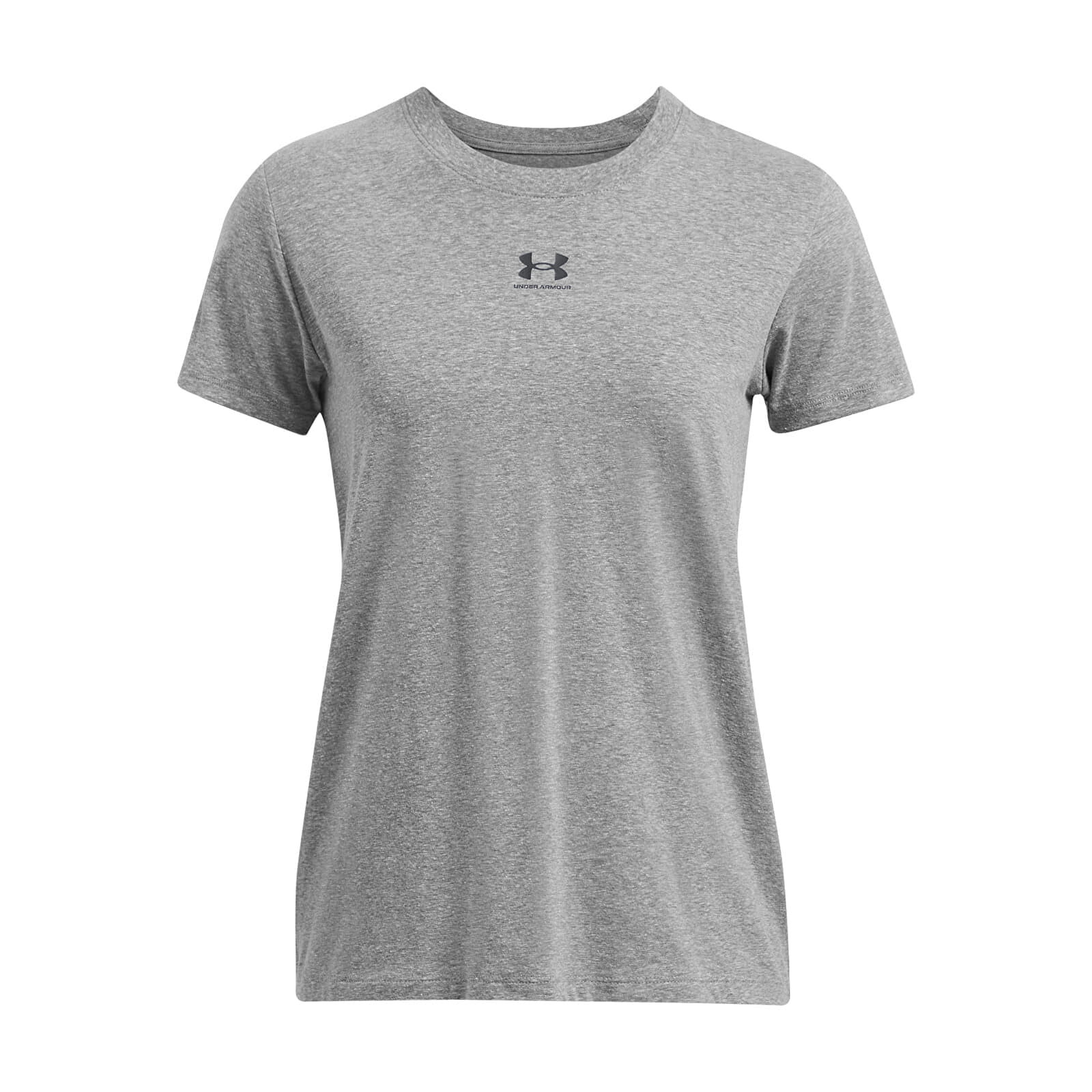 T-shirt Under Armour Rival Core SS T-Shirt Gray XS