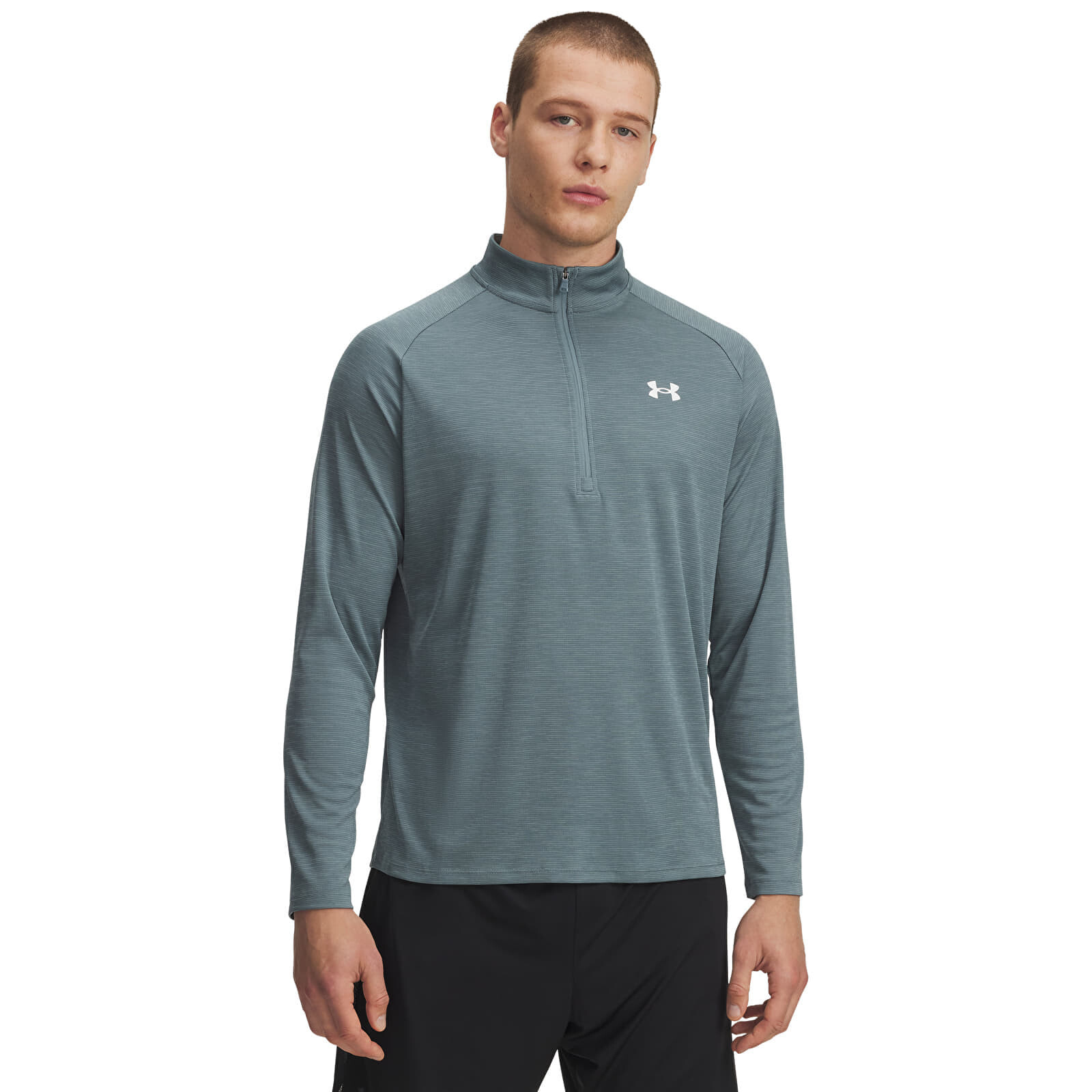 Sweatshirt Under Armour Tech Textured 1/2 Zip Blue XXXL