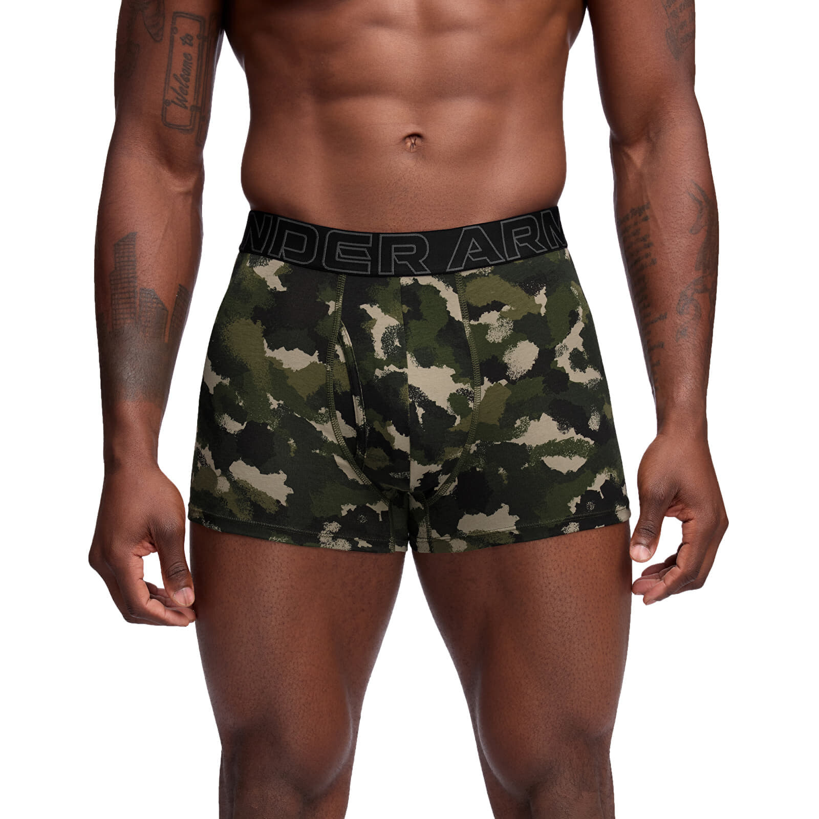 Under Armour M Perf Cotton Nov 3In Green L