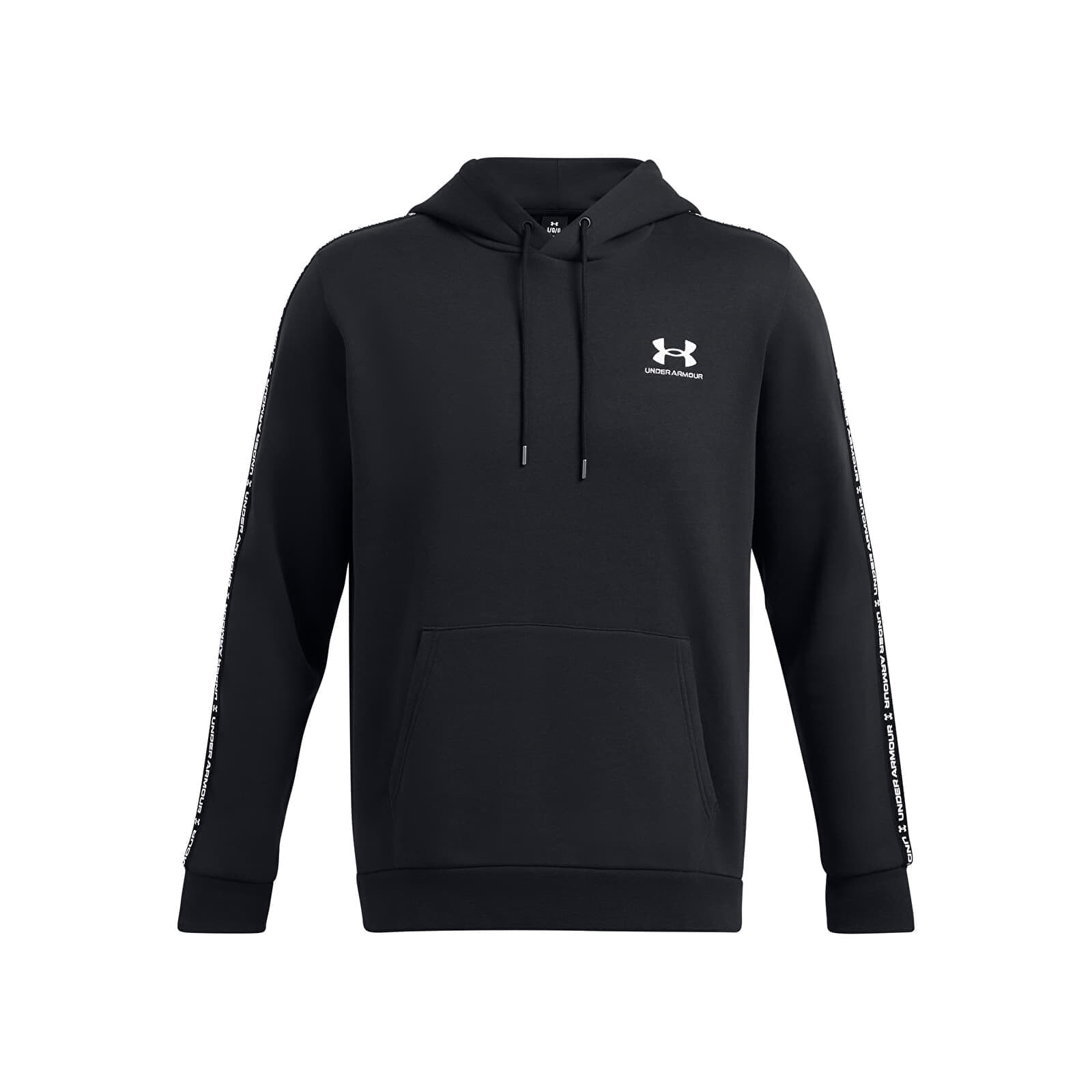 Sweatshirt Under Armour Icon Fleece Hoodie Taping Black M