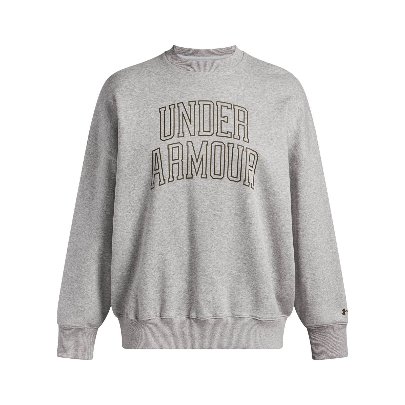 Sweatshirt Under Armour Rival Flc Os Varsity Crew Gray XS