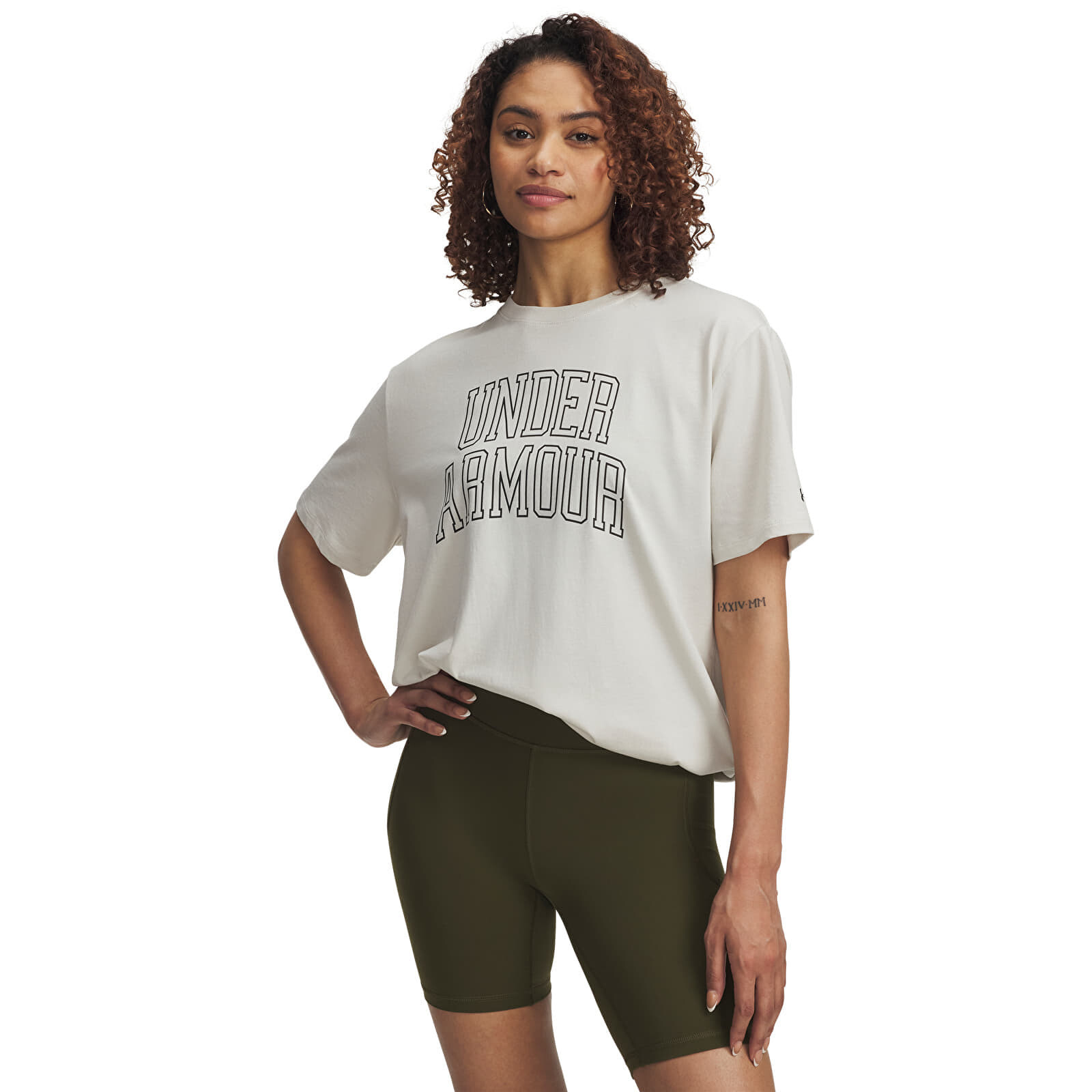 T-shirt Under Armour Rival Os Campus Tee White M