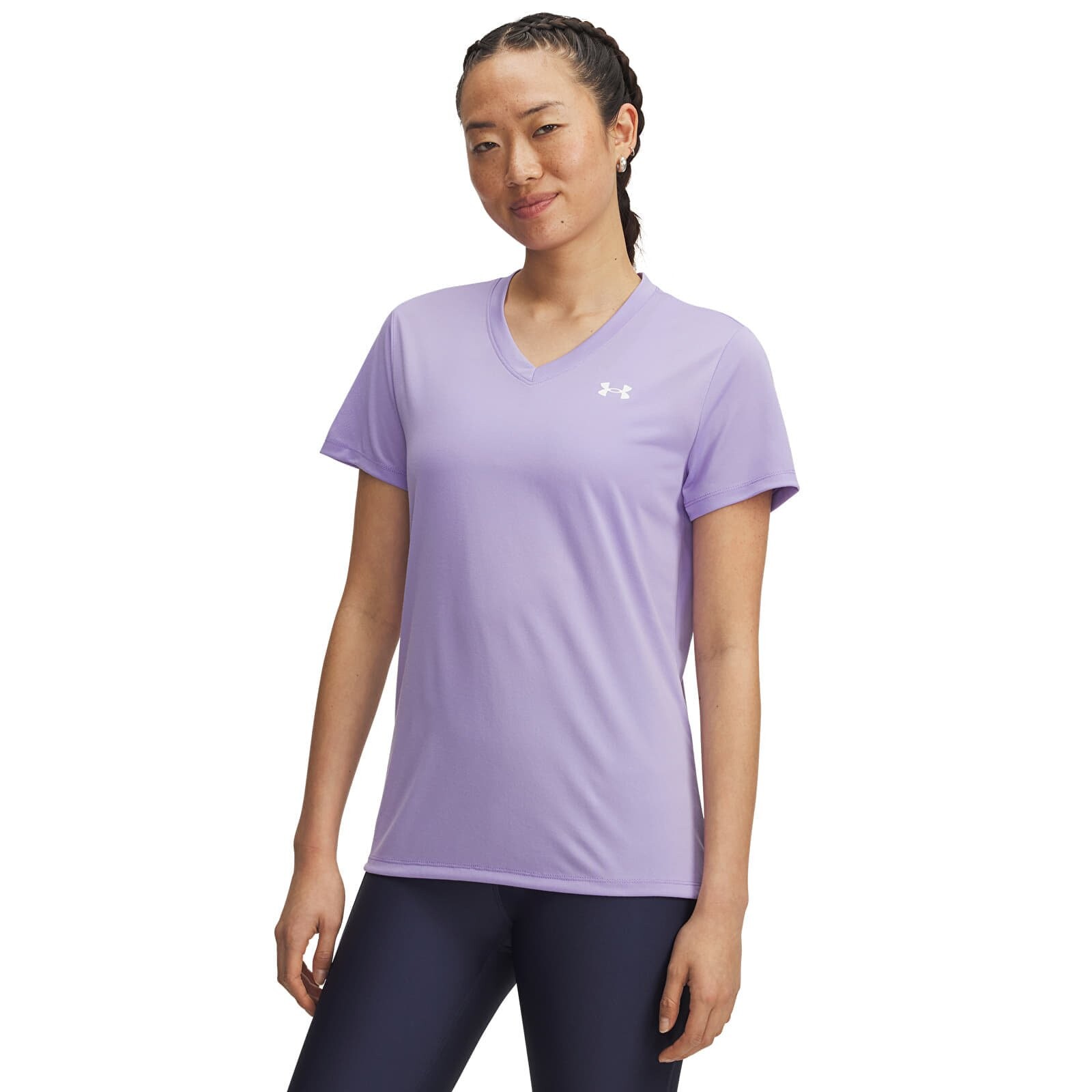 T-shirt Under Armour Tech SS T-Shirtv Solid Purple L