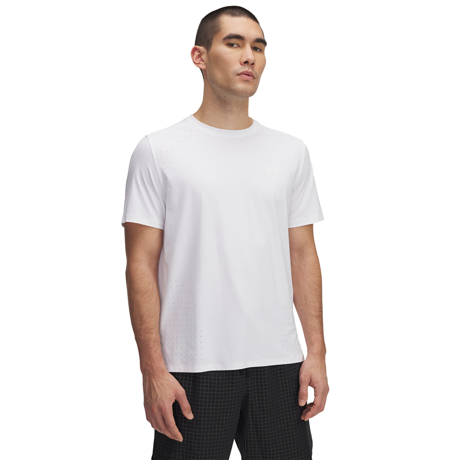 T-shirt Under Armour Launch Elite Shortsleeve White S