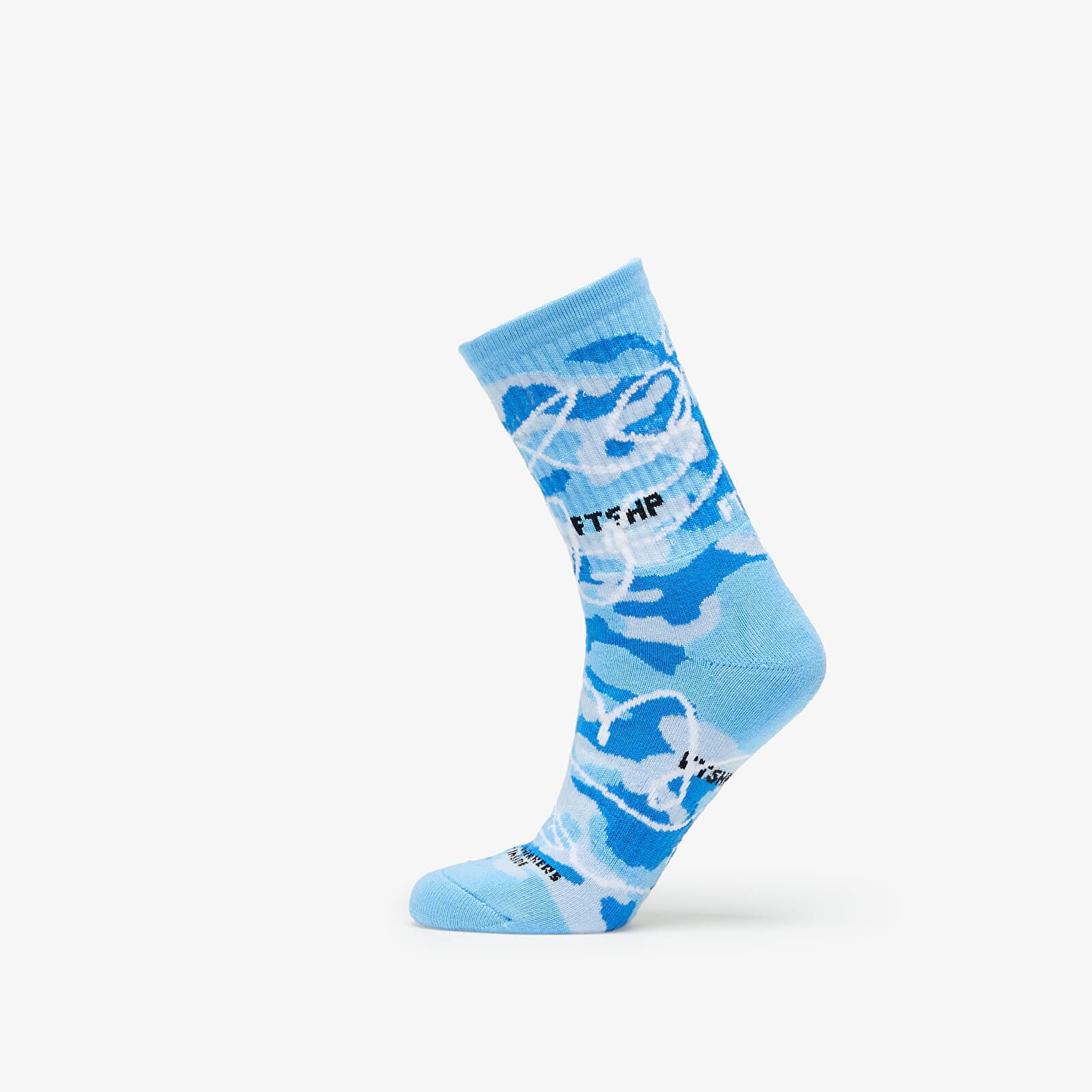 Footshop The Basketball Socks Blue Camo 36-38