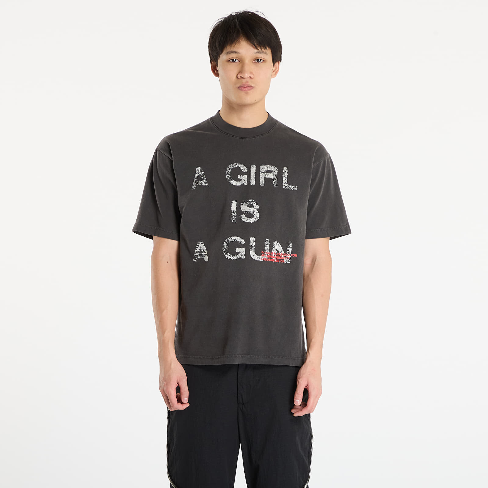 T-shirt PLEASURES FOR FTSHP - G.I.A.G. T-Shirt Vintage Black XL