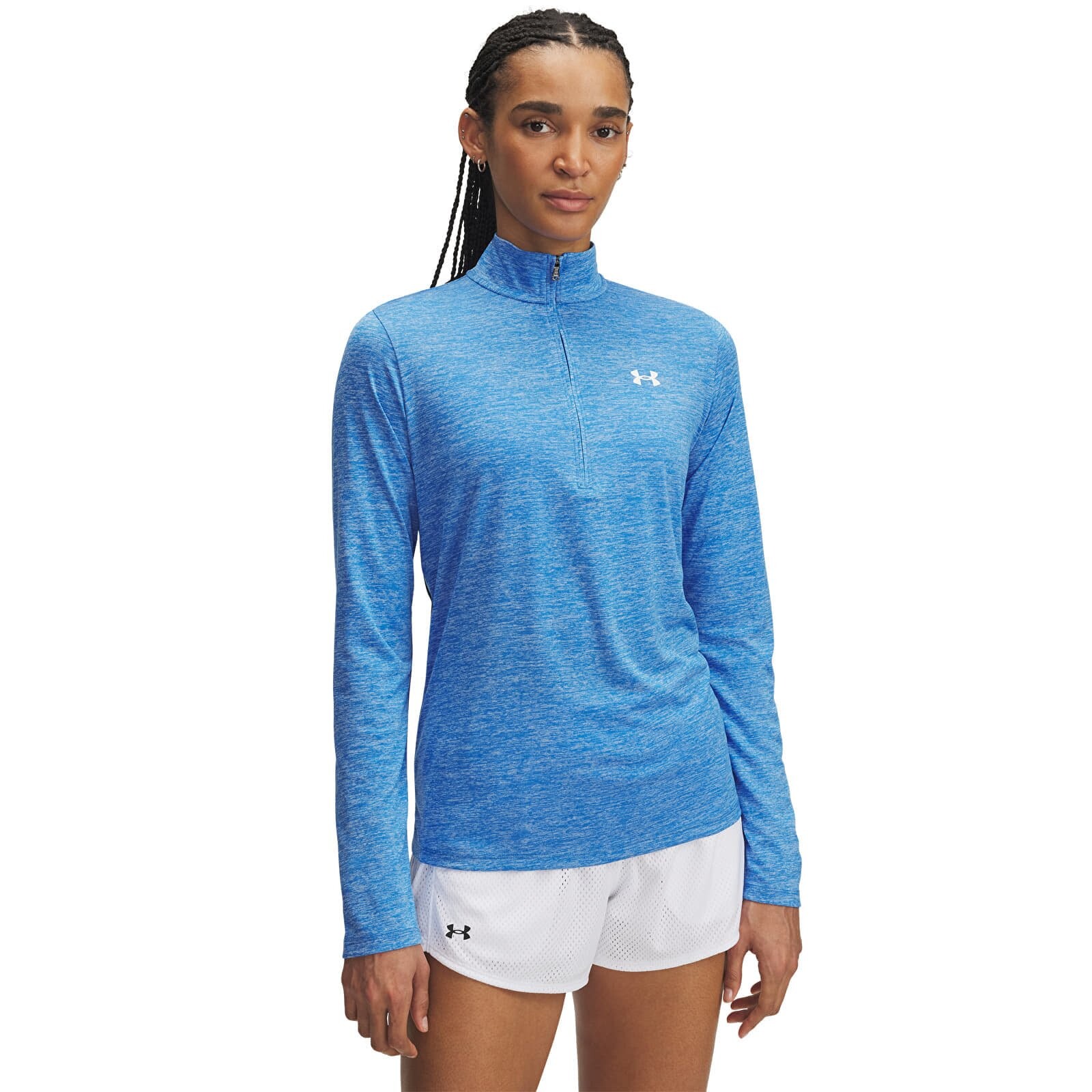 Sweatshirt Under Armour Tech 1/2 Zip Twist Blue XS