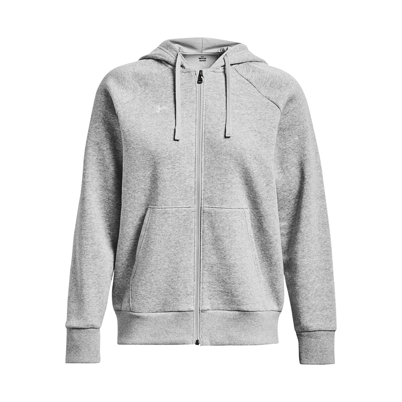 Sweatshirt Under Armour Rival Fleece Fz Hoodie Gray L