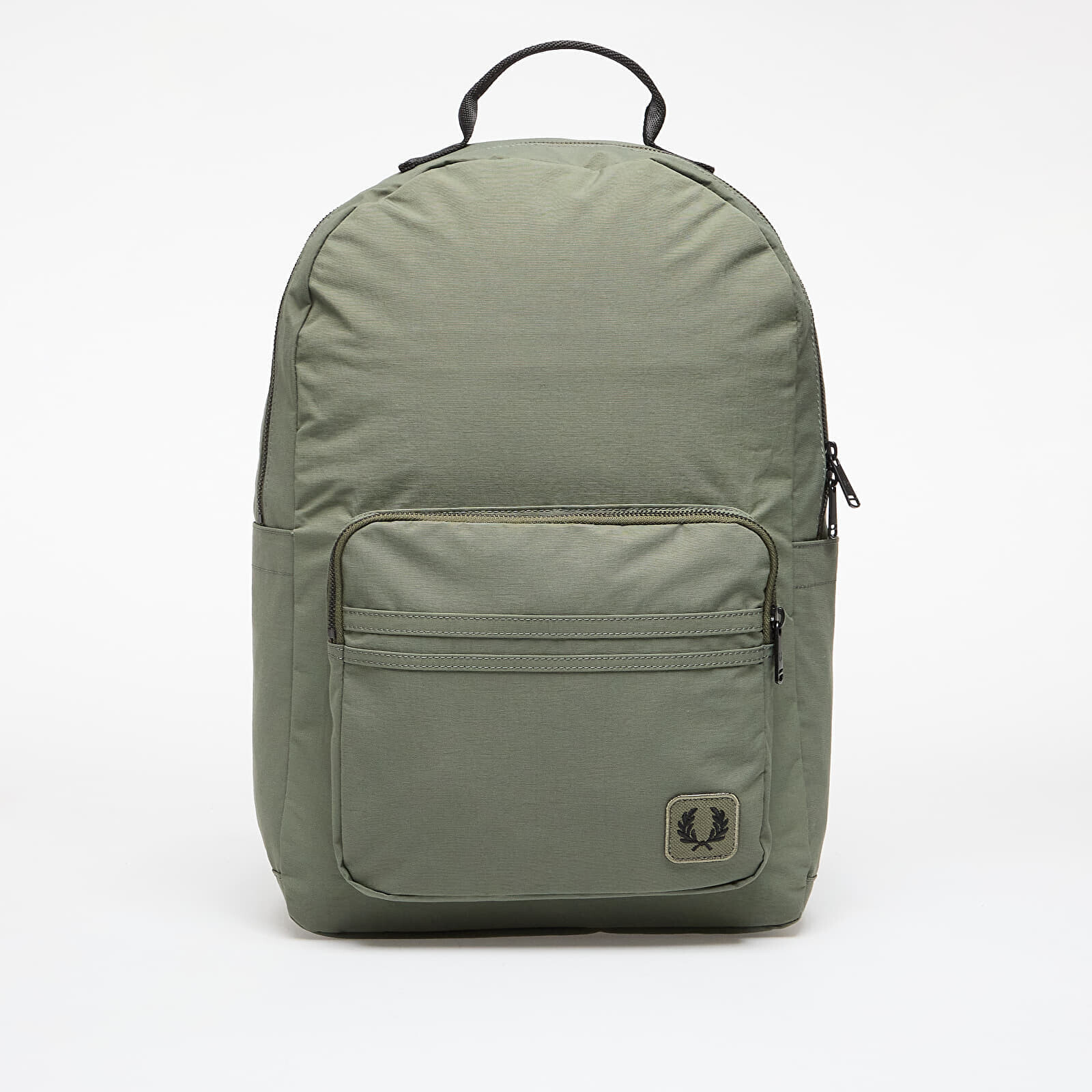 FRED PERRY Nylon Badge Backpack Lrl Wrth Green Universal