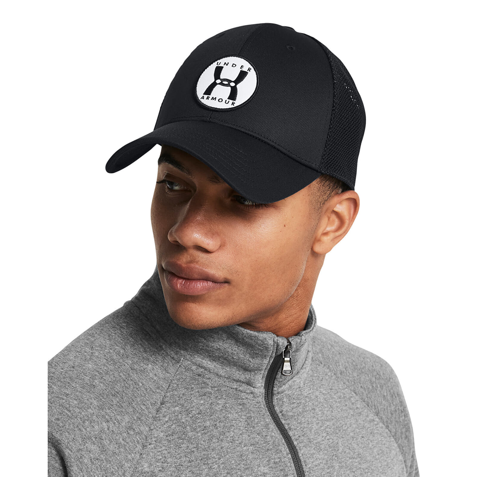 Cap Under Armour M Blitzing Trucker Black Universal