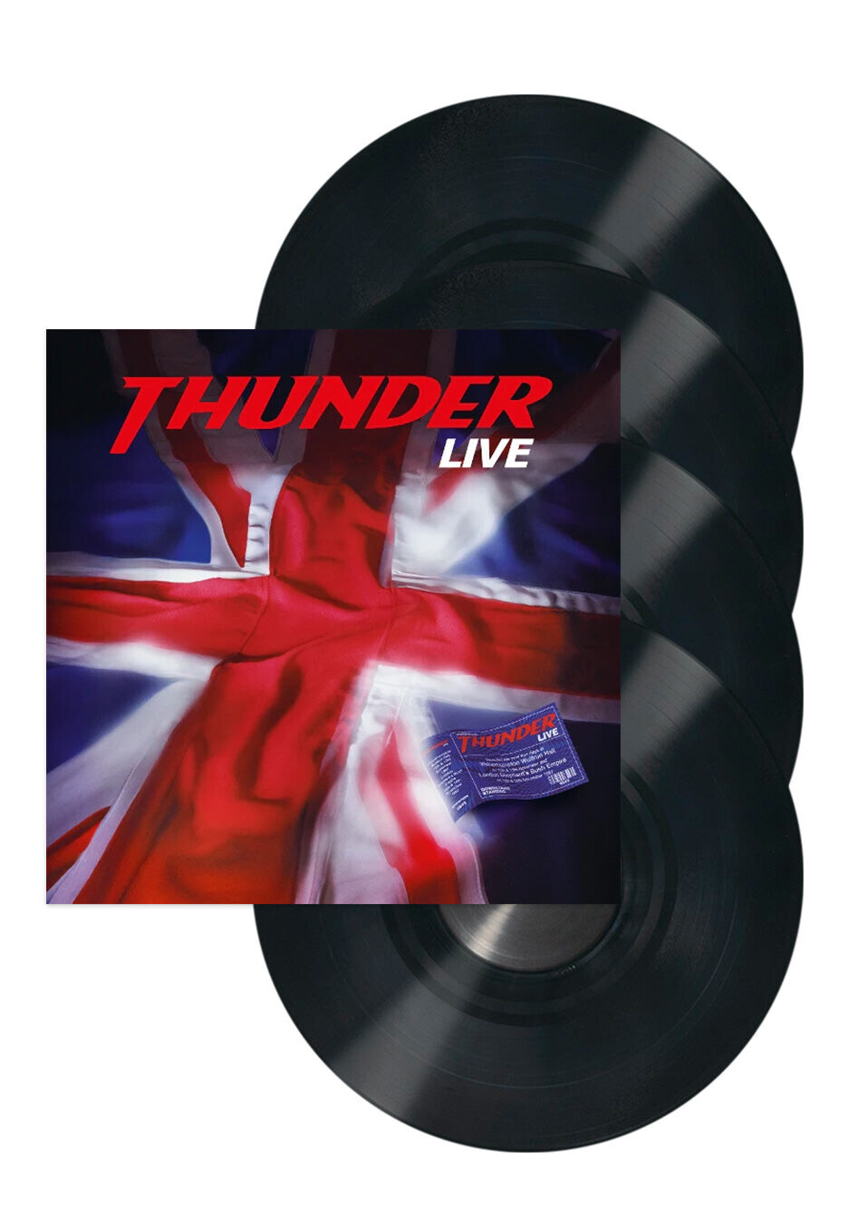 Thunder - Live - 4 Vinyl