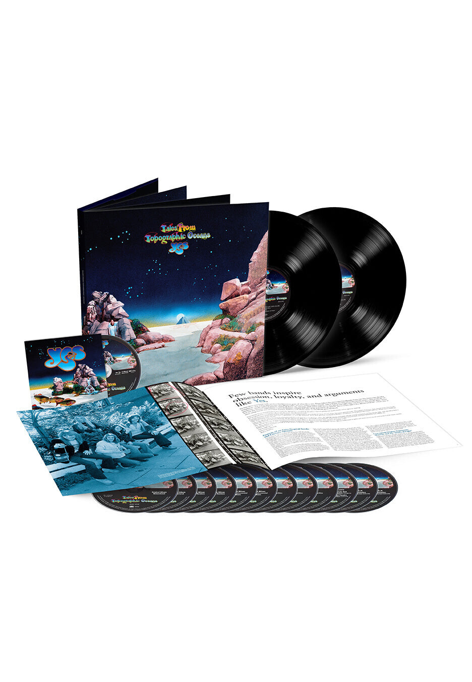 Yes - Tales From Topographic Oceans (Super Deluxe Edition) - 2 Vinyl + 12 CD + Blu Ray Boxset
