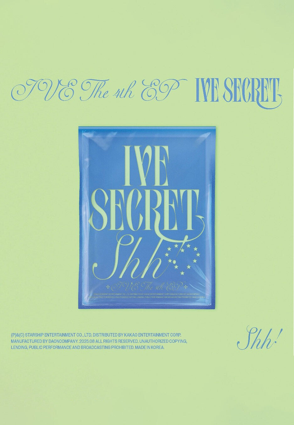 IVE - Ive Secret (Shh Version) - CD