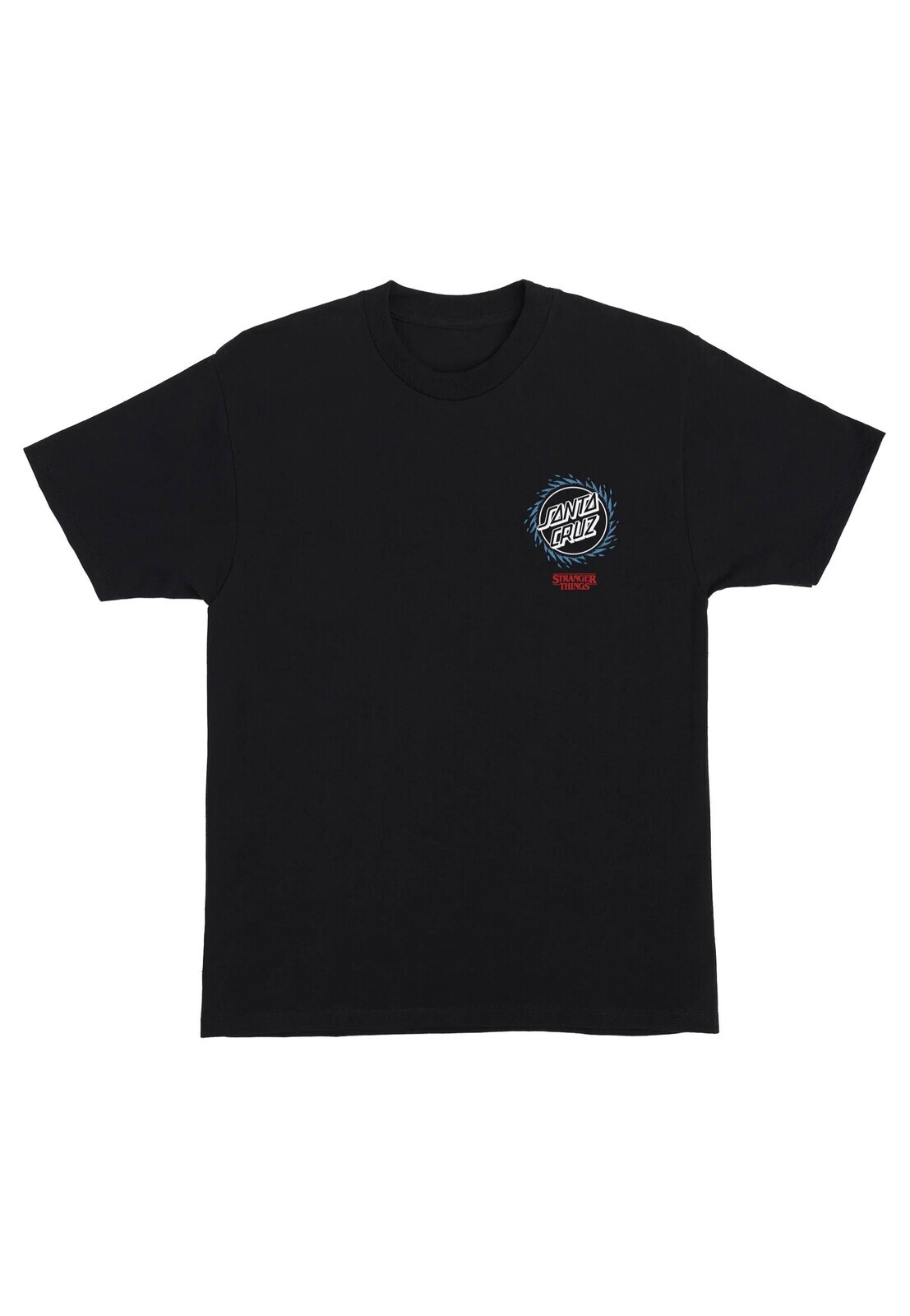 Santa Cruz x Stranger Things - Hellfire Pit Black - T-Shirt - black - L - Jersey