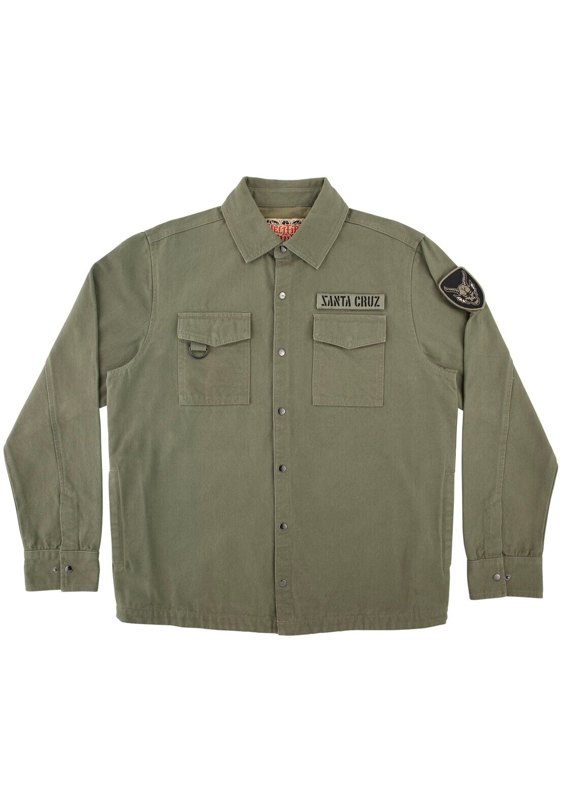 Santa Cruz x Stranger Things - Crawl Utility Army - Jacket