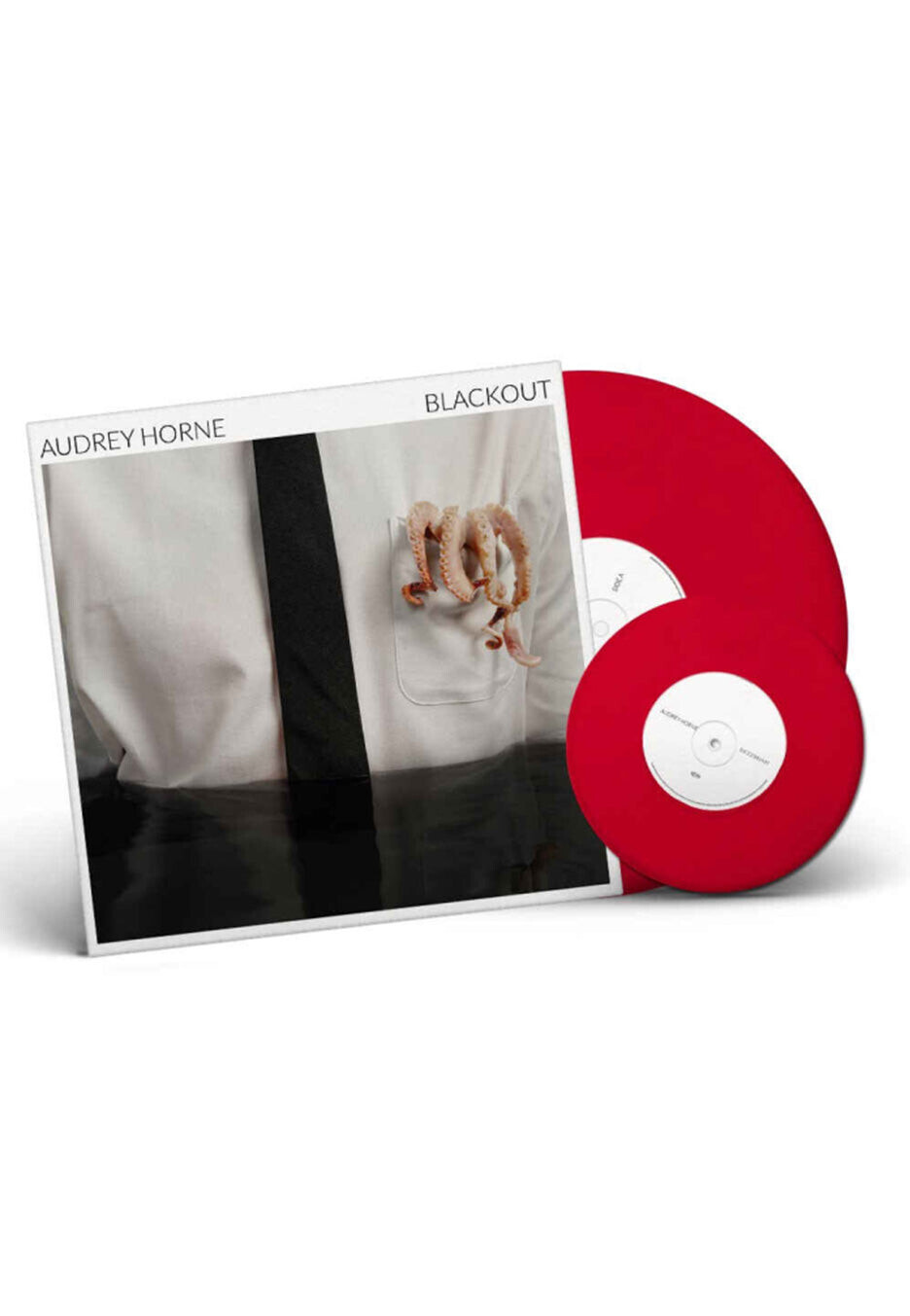 Audrey Horne - Blackout Ltd. Red - Colored Vinyl + Colored 7 Inch