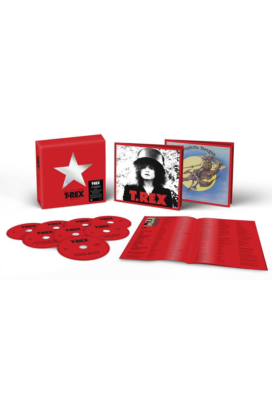 T. Rex - The Studio Albums 1970-1977 - 8 CD Boxset