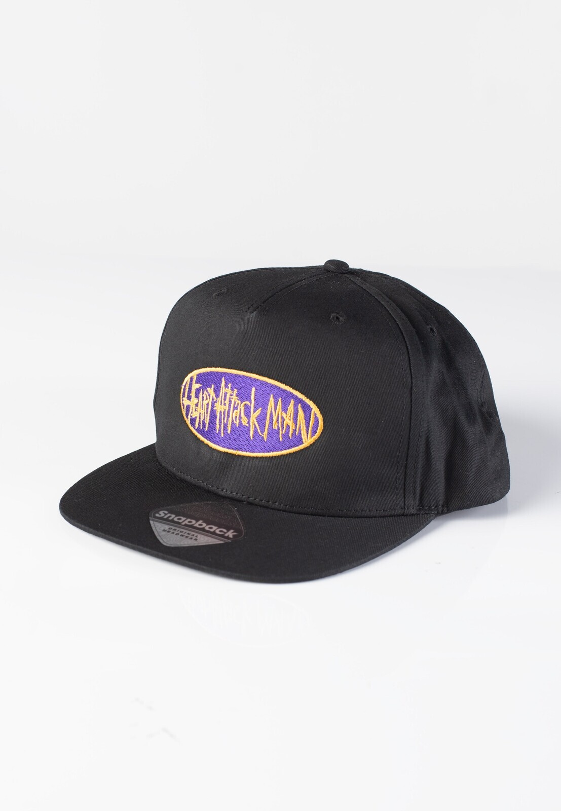 Heart Attack Man - Oval Logo Snapback - Cap - black - Onesize - 100% Cotton